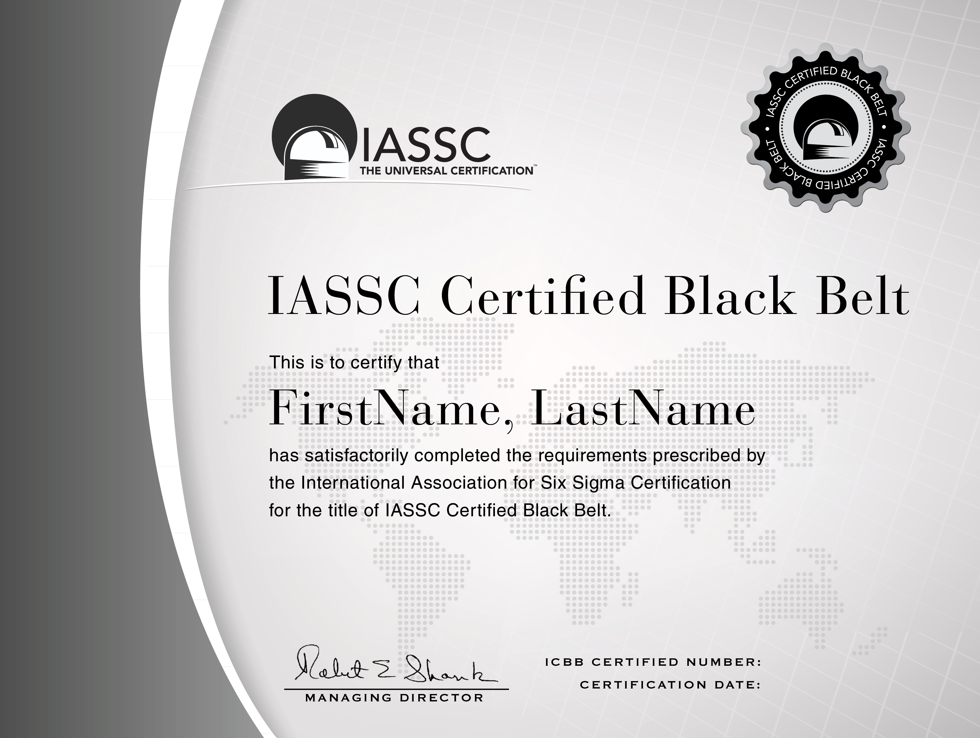 IASSC Lean Six Sigma Black Belt Certification | International ...