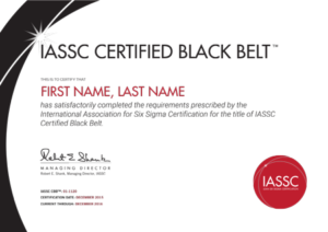Black Belt Certification | International Association for Six Sigma