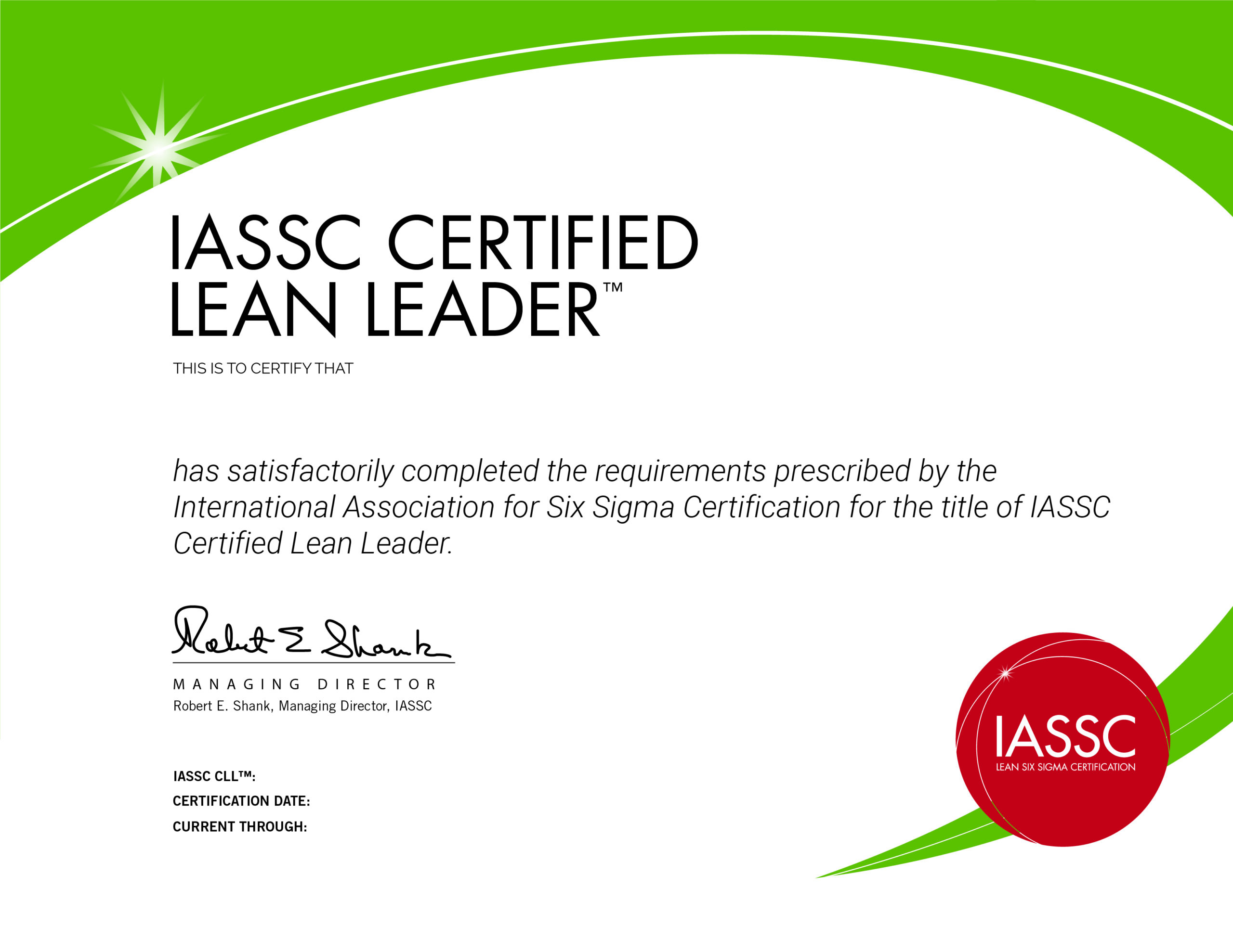 Six Sigma Certifications Private Six Sigma Training IASSC